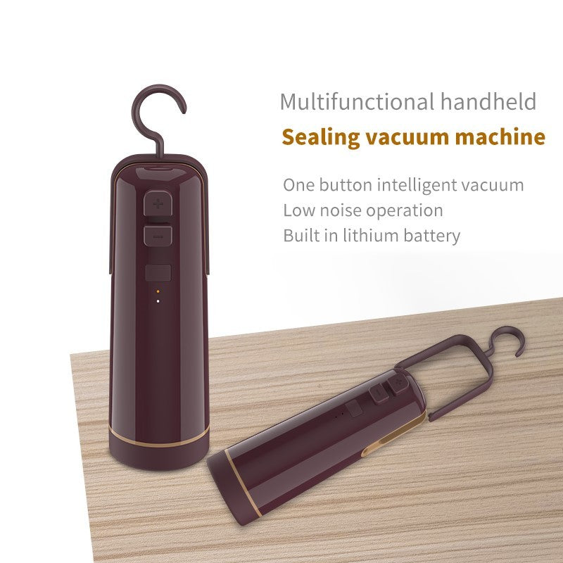 4-in-1 Portable Electric Vacuum Sealer for Storage Bags