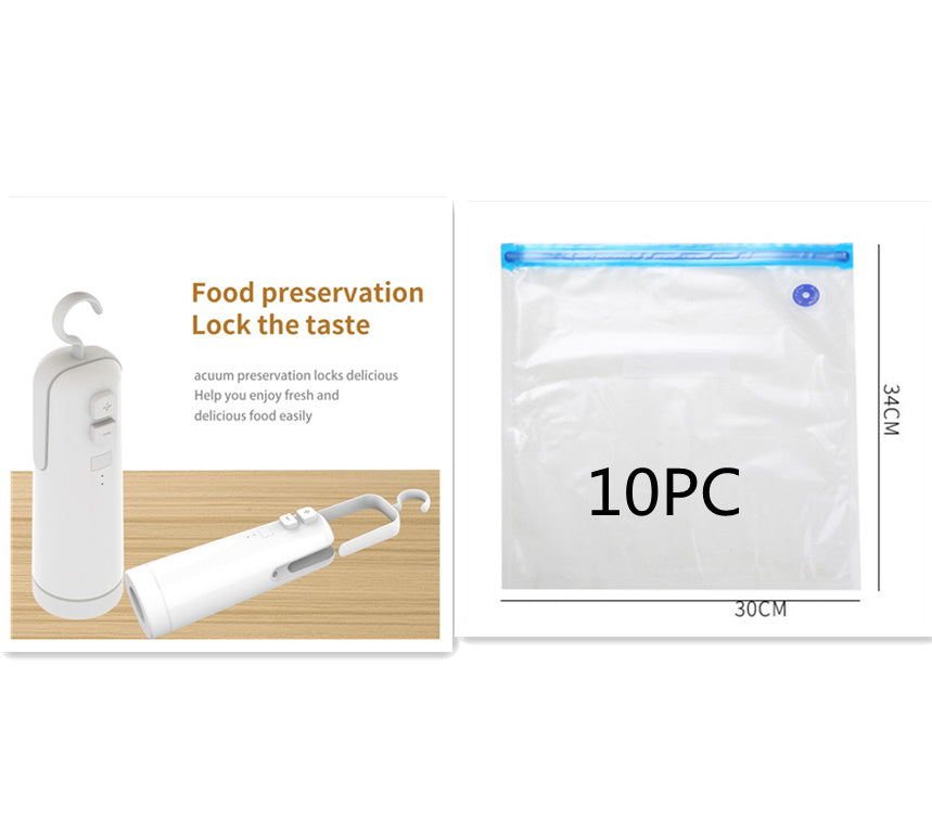 4-in-1 Portable Electric Vacuum Sealer for Storage Bags